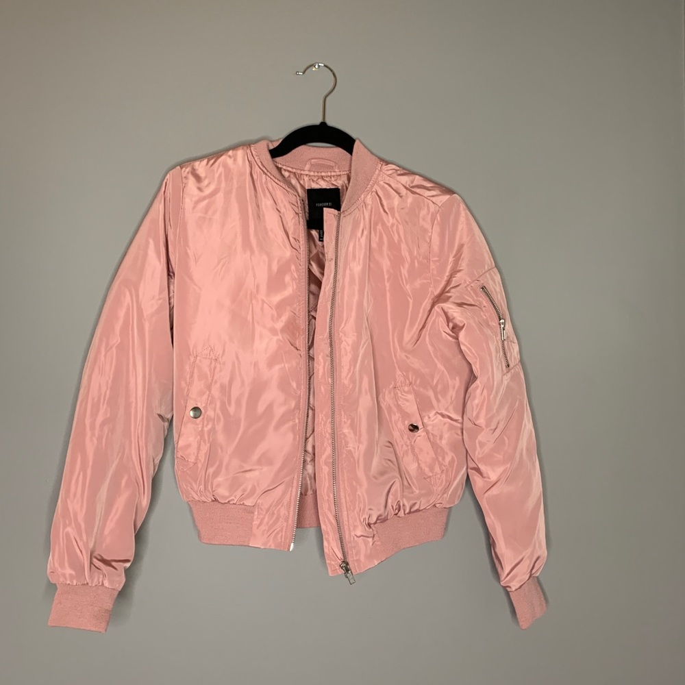 Pink Bomber Jacket